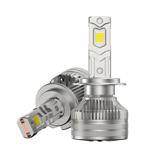 Set 2 x Becuri LED H7 Bluetooth Smart cu Aplicatie Mobila 5W - 75W 10000LM Galben - Alb Rece 3000K-6000K - imagine 9