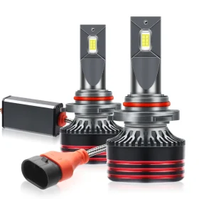 Set 2 becuri LED 9006/HB4 CANBUS Auto V10 Premium 6500K 50000 lumeni 130W